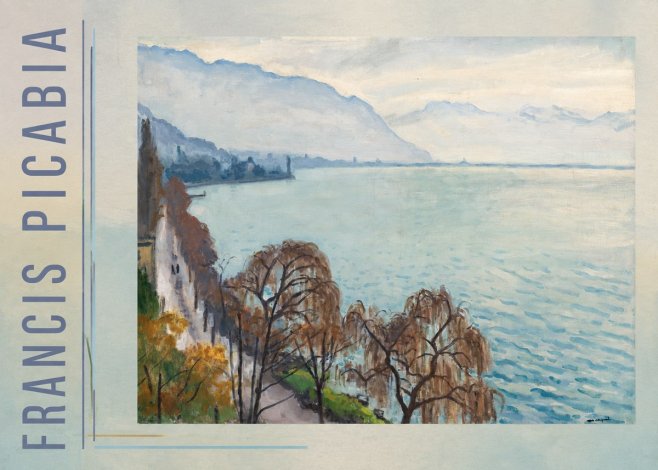 Francis Picabia Lac Léman No2 - Poszter