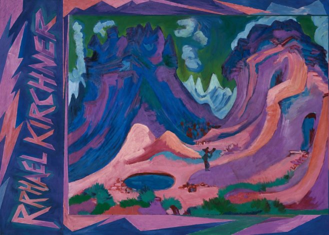 Raphael Kirchner Mountain Landscape II No2 - Poszter