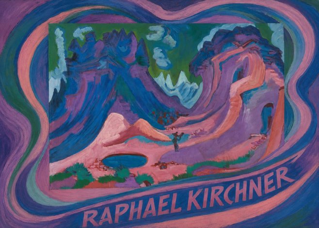 Raphael Kirchner Mountain Landscape II No4 - Poszter