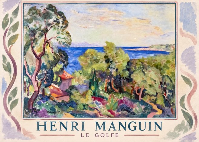 Henri Manguin Le Golfe No1 - Poszter
