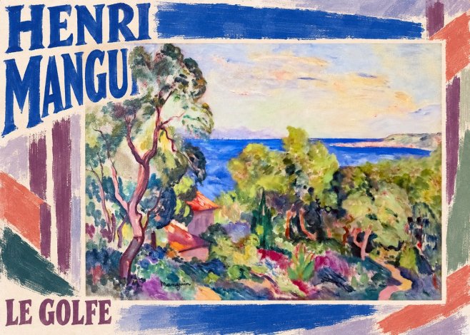 Henri Manguin Le Golfe No5 - Poszter