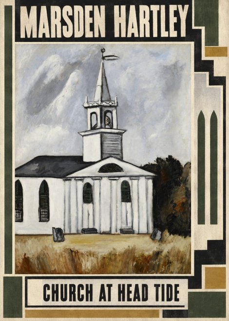 Marsden Hartley Church at Head Tide No2 - Poszter