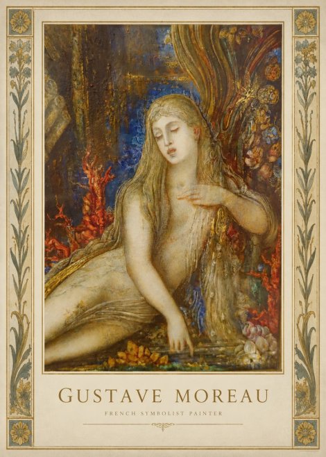 Gustave Moreau Galatea II No1 - Poszter