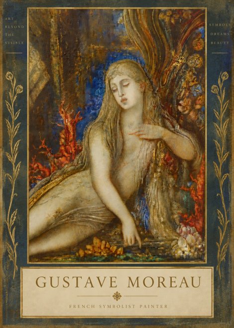 Gustave Moreau Galatea II No5 - Poszter