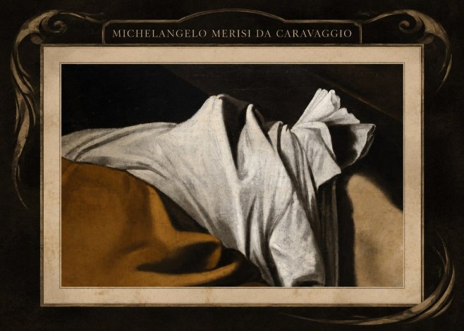 Michelangelo Merisi da Caravaggio Drapery Study No4 - Poszter