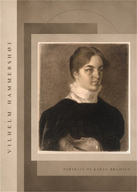 Vilhelm Hammershøi Portrait of Karen Bramsen No6 - Poszter