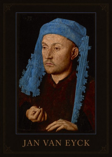 Jan van Eyck Portrait of a Man (Léal Souvenir) No1 - Poszter