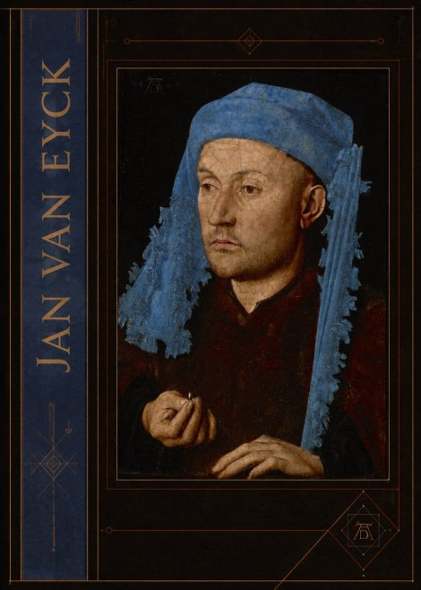 Jan van Eyck Portrait of a Man (Léal Souvenir) No2 - Poszter