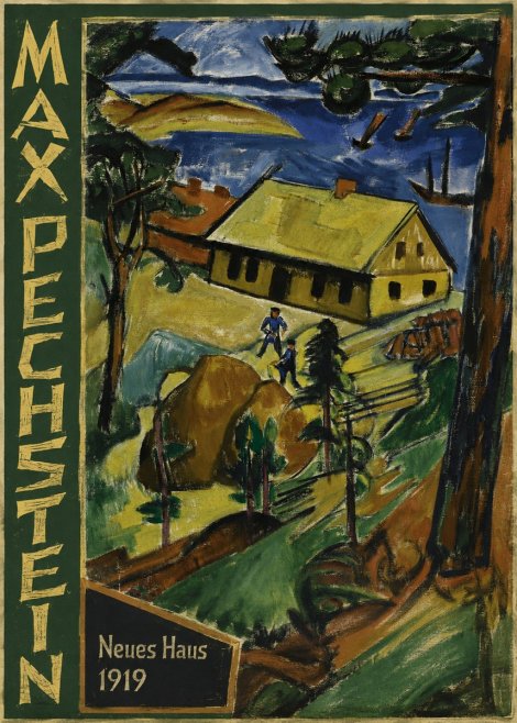 Max Pechstein Neues Haus No2 - Poszter