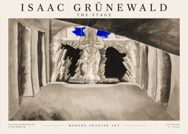 Isaac Grünewald The Stage No1 - Poszter