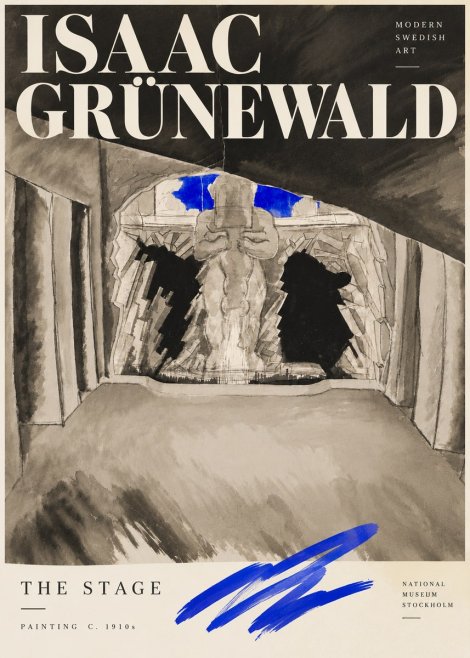 Isaac Grünewald The Stage No5 - Poszter