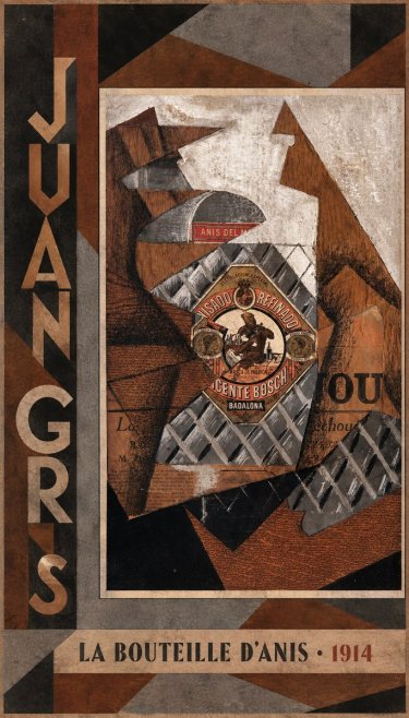 Juan Gris La Bouteille D'anis - 1914 No2 - Poszter