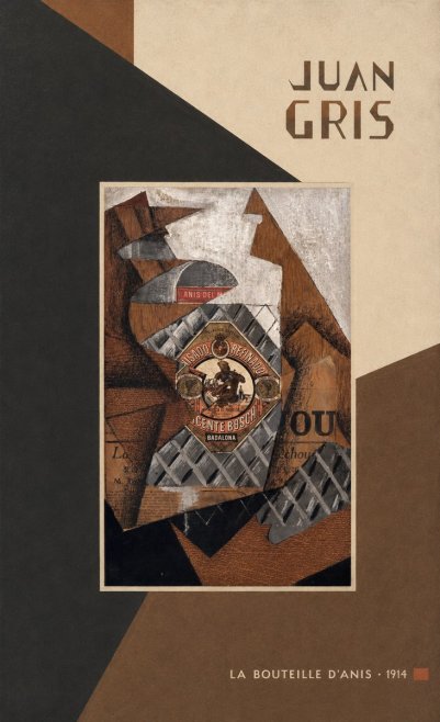 Juan Gris La Bouteille D'anis - 1914 No5 - Poszter