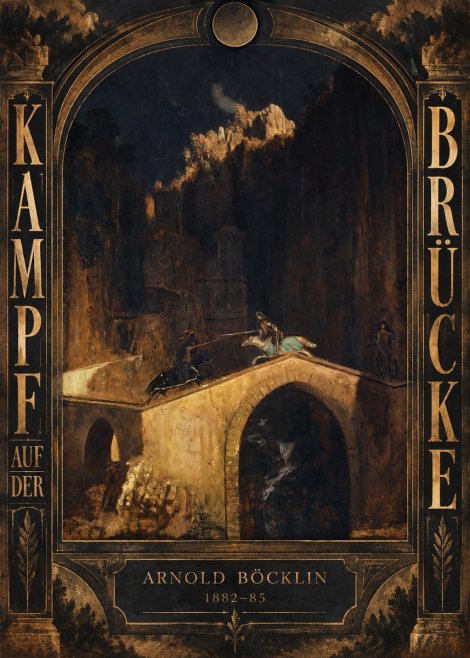 Arnold Böcklin Kampf Auf Der Brücke No6 - Poszter