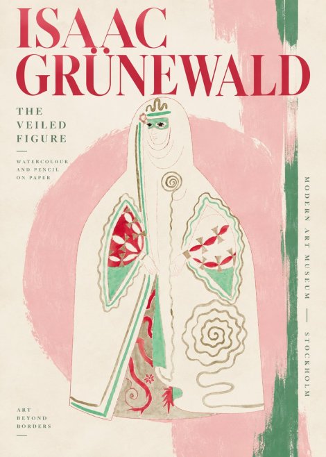Isaac Grünewald The Veiled Figure No3 - Poszter