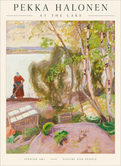 Pekka Halonen At the Lake No1 - Poszter