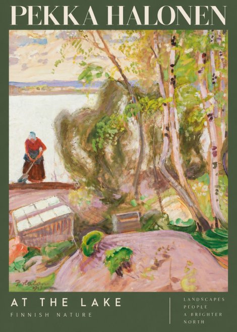 Pekka Halonen At the Lake No2 - Poszter