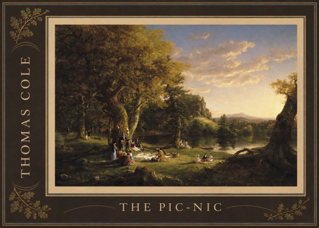 Thomas Cole The Pic-nic II No2 - Poszter