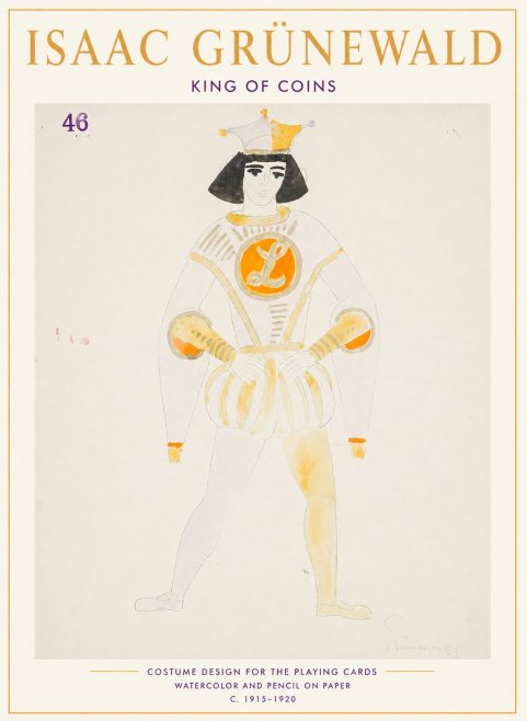 Isaac Grünewald King of Coins No1 - Poszter