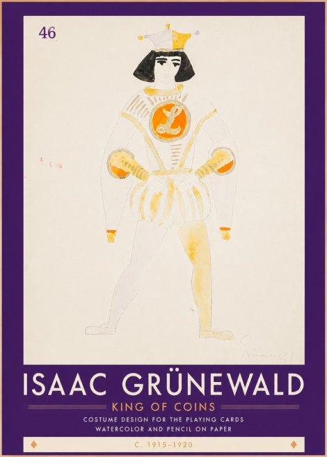 Isaac Grünewald King of Coins No3 - Poszter