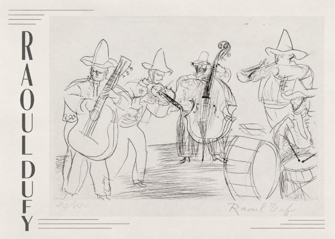 Raoul Dufy Musicians No2 - Poszter