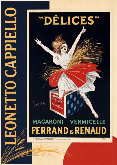 Leonetto Cappiello Délices II No3 - Poszter