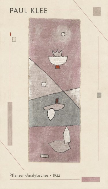 Paul Klee Pflanzen-analytisches No1 - Poszter