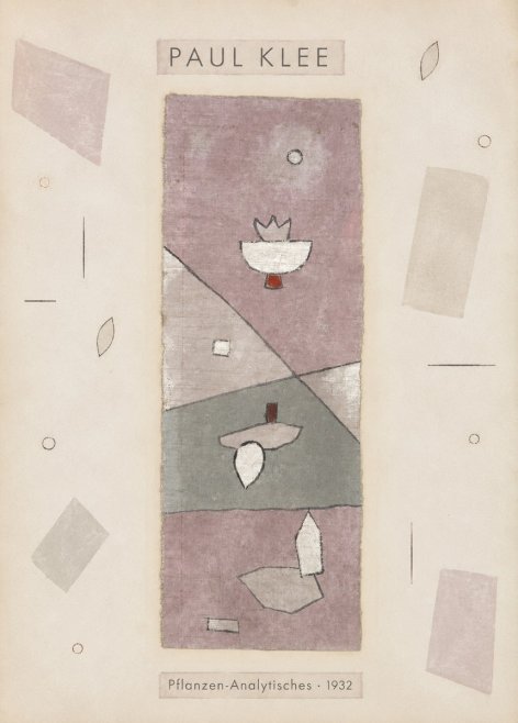 Paul Klee Pflanzen-analytisches No3 - Poszter