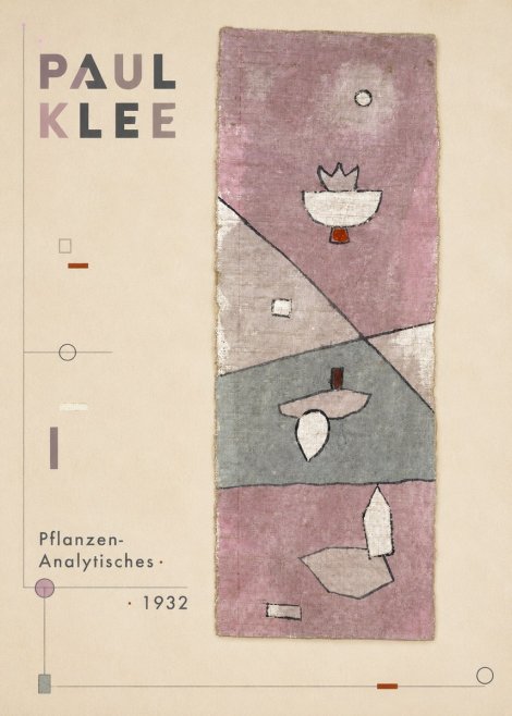 Paul Klee Pflanzen-analytisches No6 - Poszter