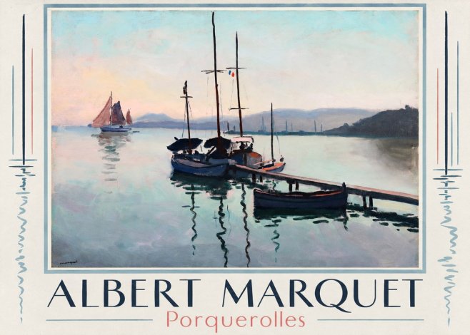 Albert Marquet Porquerolles No1 - Poszter