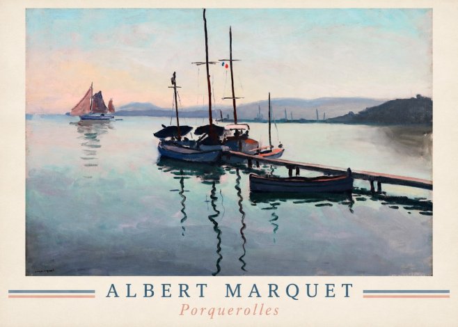 Albert Marquet Porquerolles No6 - Poszter