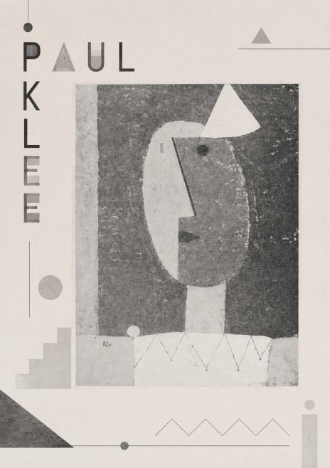 Paul Klee The Clown No4 - Poszter