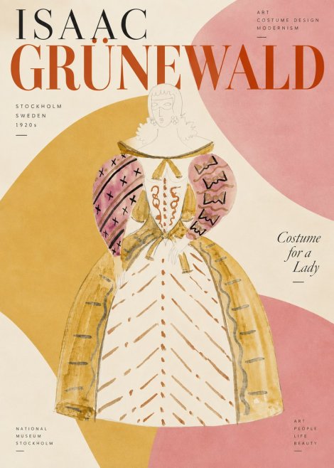 Isaac Grünewald Costume Design XII No4 - Poszter