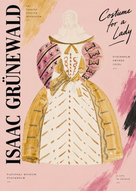 Isaac Grünewald Costume Design XII No6 - Poszter