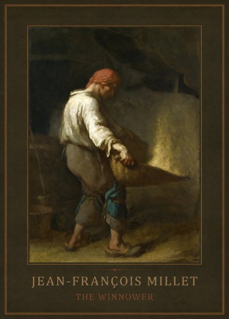 Jean-François Millet The Winnower No1 - Poszter