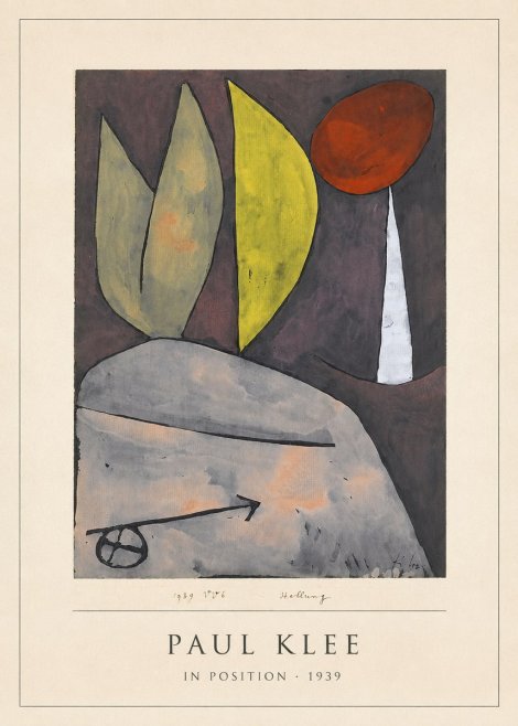 Paul Klee In Position No3 - Poszter