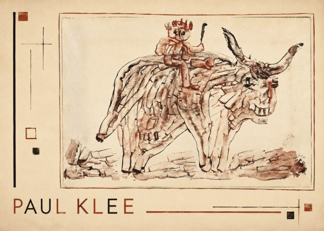 Paul Klee Bear Rider No2 - Poszter