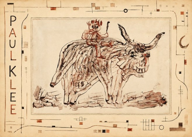 Paul Klee Bear Rider No3 - Poszter