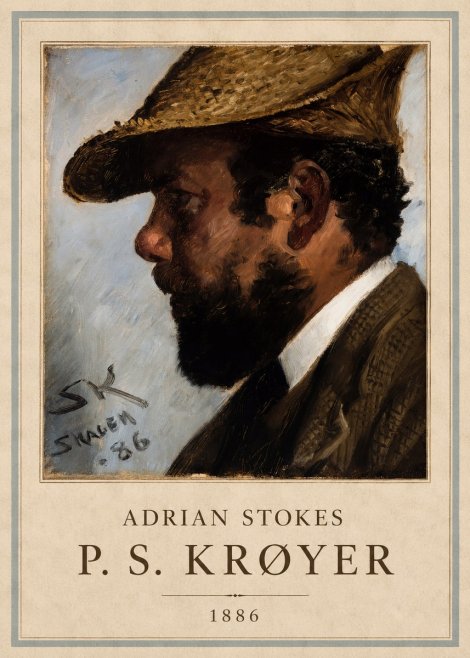P.S. Krøyer Adrian Stokes No4 - Poszter
