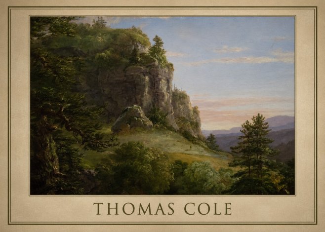 Thomas Cole Landscape, the Old Mill No1 - Poszter