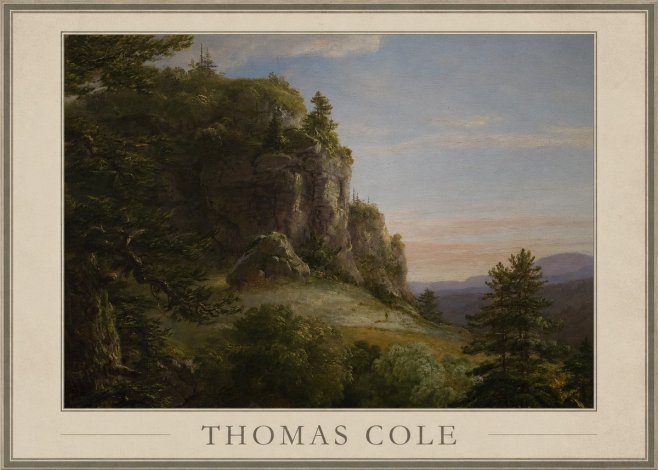 Thomas Cole Landscape, the Old Mill No5 - Poszter