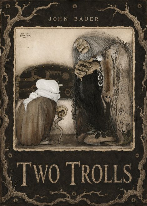 John Bauer Two Trolls No6 - Poszter
