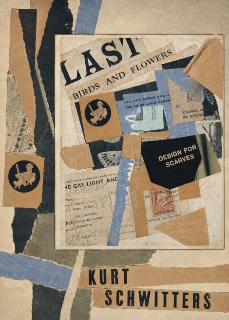 Kurt Schwitters Last Birds and Flowers No4 - Poszter