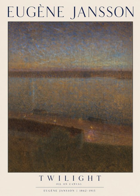 Eugène Jansson Twilight No1 - Poszter