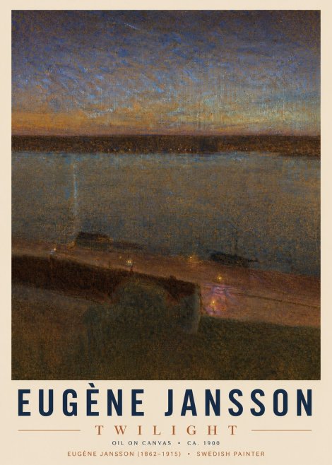 Eugène Jansson Twilight No4 - Poszter
