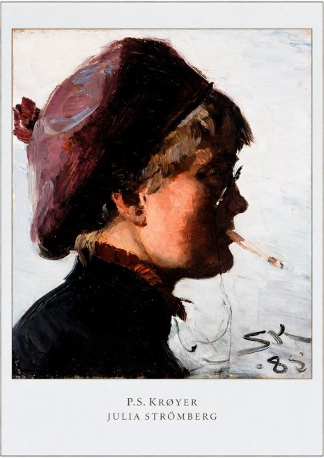 P.S. Krøyer Julia Strömberg No6 - Poszter