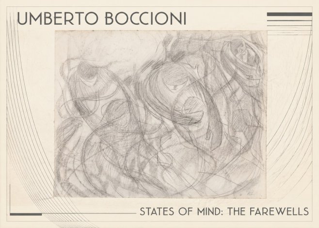 Umberto Boccioni States of Mind: the Farewells No1 - Poszter