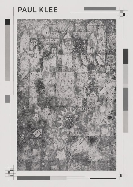 Paul Klee Town and Country No1 - Poszter