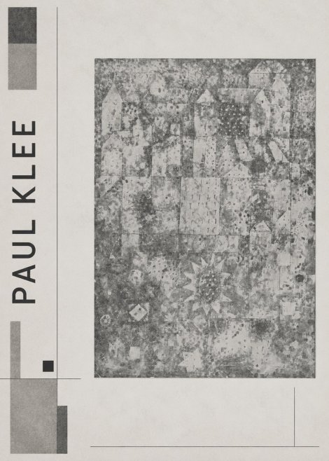 Paul Klee Town and Country No2 - Poszter