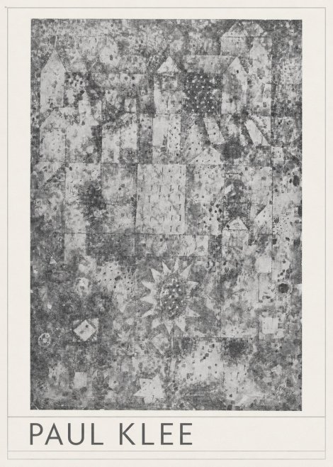 Paul Klee Town and Country No3 - Poszter